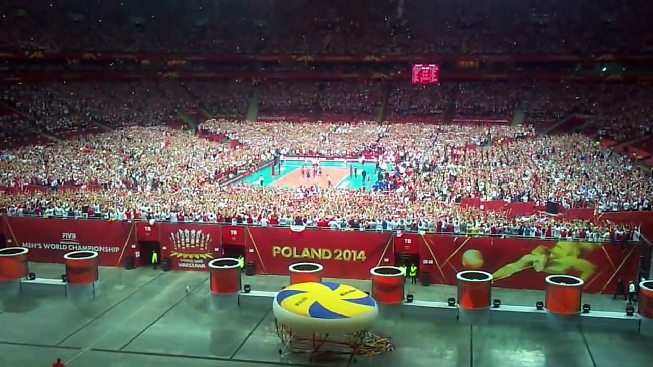 Polska - Serbia 3-0.Mecz otwarcia MS - pika meczowa 30.08.2014