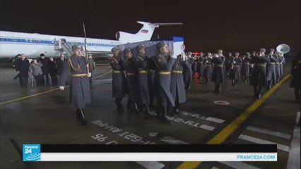 جثمان السفير الروسي يصل إلى موسكو