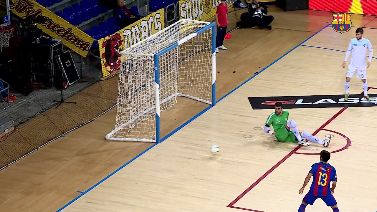 [HIGHLIGHTS] FUTSAL (LNFS): FC Barcelona Lassa – Santiago Futsal (7-1)