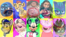 PJ Masks Romeo Game - Play Doh Surprise Disney Moana, Paw Patrol, The Lion Guard, Mickey & Elsa