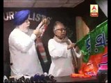 A TMC leader of Siliguri Harisadhan joins BJP