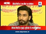Ranbir Singh and Deepika Padukone promote RamLeela on Radio Mirchi