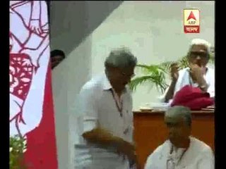 Prakash Karat announces Yechury's name as new general secretary