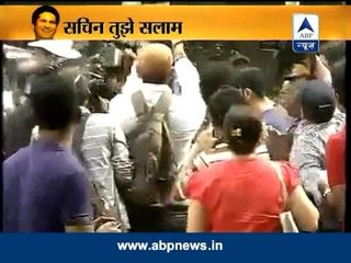 Aamir Khan arrives at Wankhede Stadium