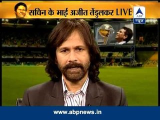 Sachin's brother Ajit Tendulakar shares insight with ABP News
