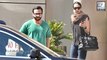 Saif Ali Khan & Karisma Kapoor Visit Kareena Kapoor At Hospital