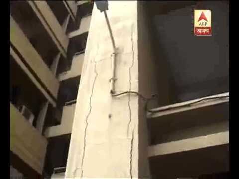 Crack on wall of CGO complex at Saltlake