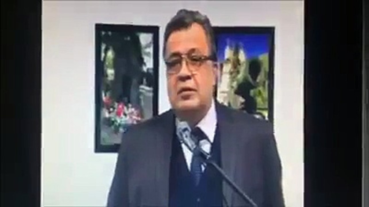 Russian Ambassador Kiled By Turkey Police Man