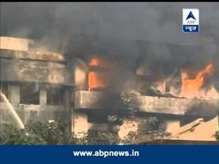 Ghaziabad: Fire in a shoe factory in Sahibabad