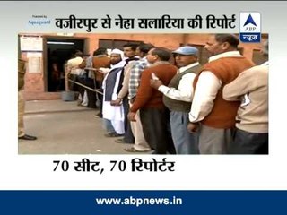 Download Video: ABP News 70 seats, 70 reporters from Wazirpur, Delhi