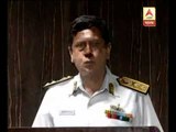 Mumbai coast guard on sinking ship in the sea