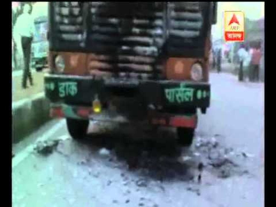 Maoists torched vehicles in Bihar