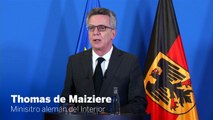 El ministro del Interior alemán explica los detalles del atentado de Berlín
