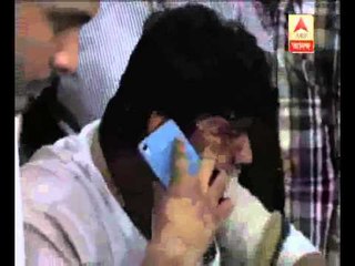 A TMCP leader of Raniganj  uses abusive language against OC of Police station