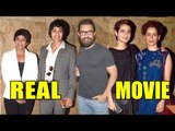 Aamir Khan With Reel & Real Life Daughters In DANGAl Movie - Geeta & Babita Phogat