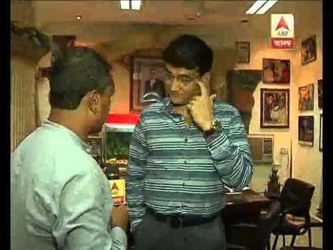 Saurav Ganguly gives exclusive interview to ABP Ananda correspondent kuntal Chakravorty