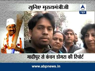 People's demands: from the Madipur constituency in Delhi