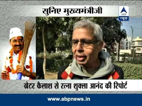 People's demands: from the Greater Kailash constituency in Delhi