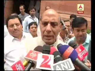 Rajnath Singh on Sushma Swaraj issue