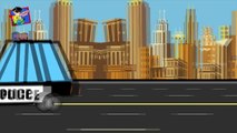 Police Car Wash | Videos for Children | Police Chase Cartoon Video for Kids
