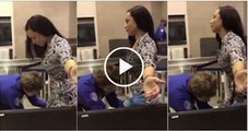 Viral-Video-Security-Check-Member-Playing-With-Womans-Asset-While-Checking