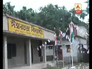 after national flag, TMC's flag also hosted in a school at Barasat