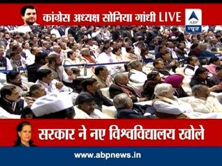 Sonia Gandhi attacks opposition