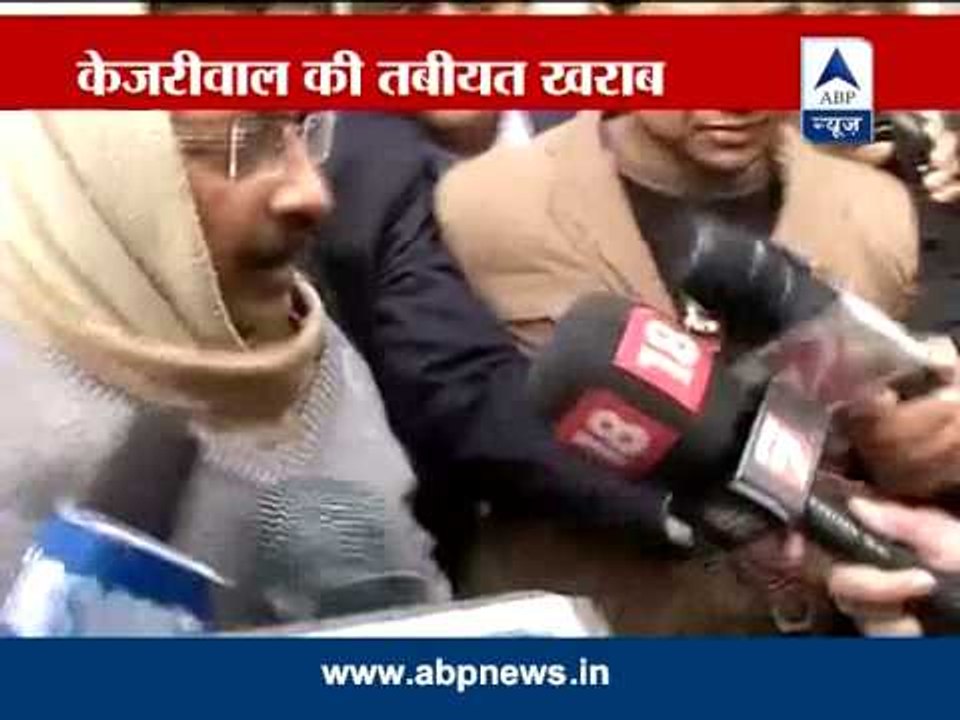 Kejriwal hospitalised, discharged