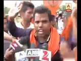 intolerance remark: agitation against Aamir outside his residence in Mumbai bu hindu sena