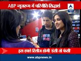 Siddharth and Parineeti promote Hasee Toh Phasee in ABP Newsroom