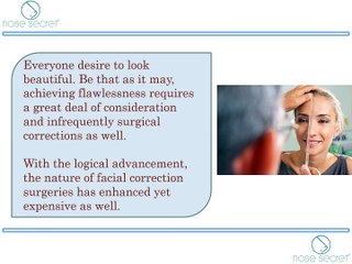 Reshape Your Nose Without Side Effect - Nose Secret