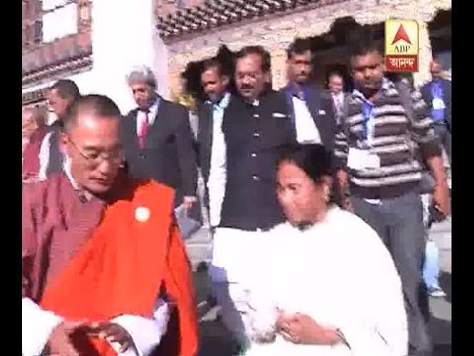 mamata visits Bhutan