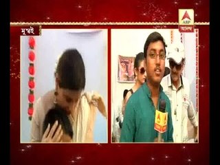 Vidya Balan enjoying at Bishwajit's Durga Puja