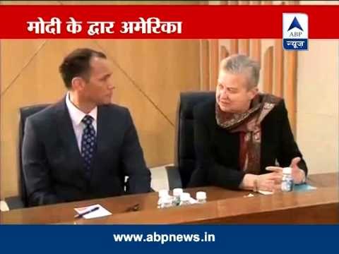 US Ambassador Nancy Powell meets Narendra Modi