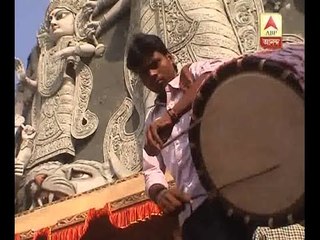 Immersion of durga idols of Deshpriya park