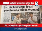 5 men who allegedly abused Mumbai journalists shake hands with cop
