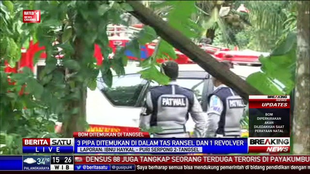 Polisi Temukan Revolver di Rumah Kontrakan Terduga Teroris