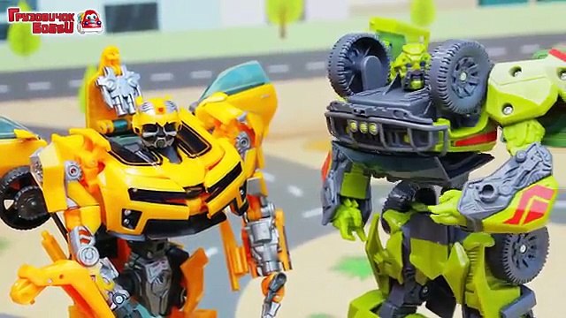 Трансформеры. Похищение Айронхайда. Бамблби, Рэтчет, Блэкаут. Мультфильм про трансформеров. Мультик