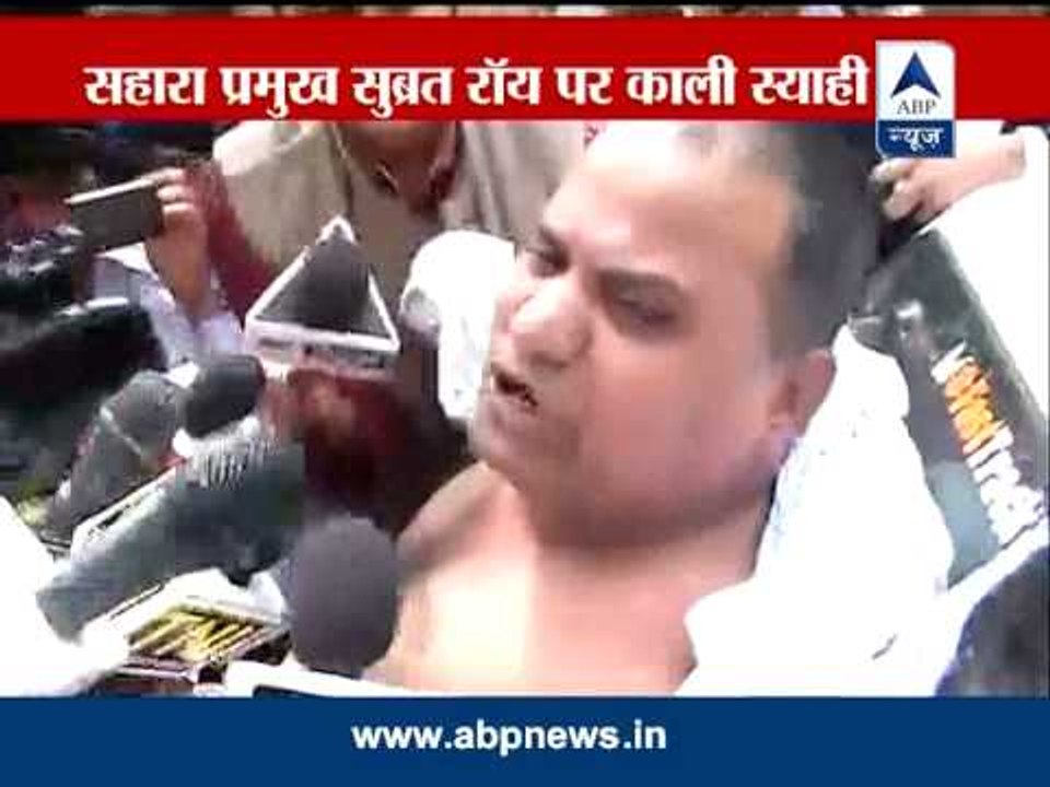 Sahara a thief who steals from poor: Manoj Sharma, man who threw ink at Subrata Roy