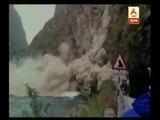 Watch: Massive landslide on Chandigarh-Manali road