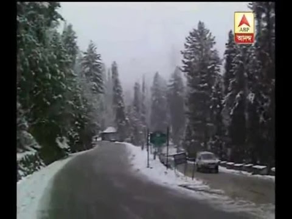 Snowfall in Kashmir