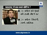 Raj Babbar on Lok Sabha poll schedule