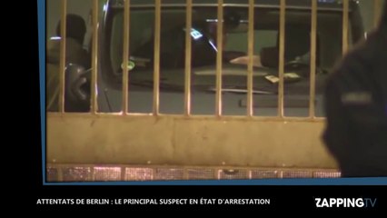 Attentat à Berlin : Les images de l’arrestation du suspect (Vidéo)