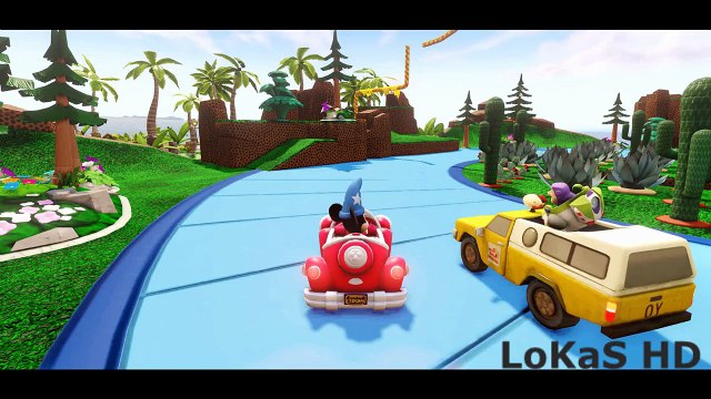 Disney Classics Toy Story Buzz Lightyear and Woody Donald Duck and Mickey Mouse playing with !