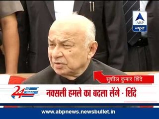 Revenge for Sukma Maoist attack, vows Shinde