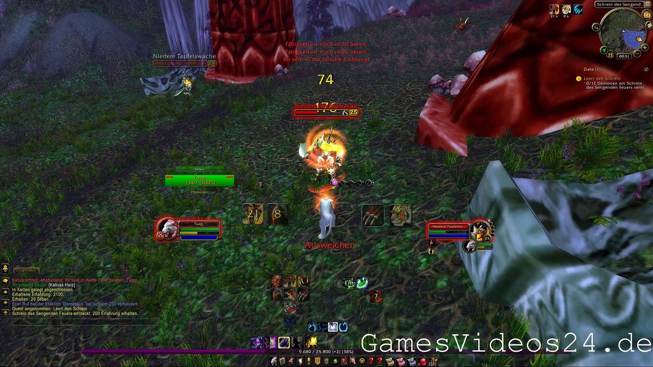 World of Warcraft Quest: Leert den Schrein