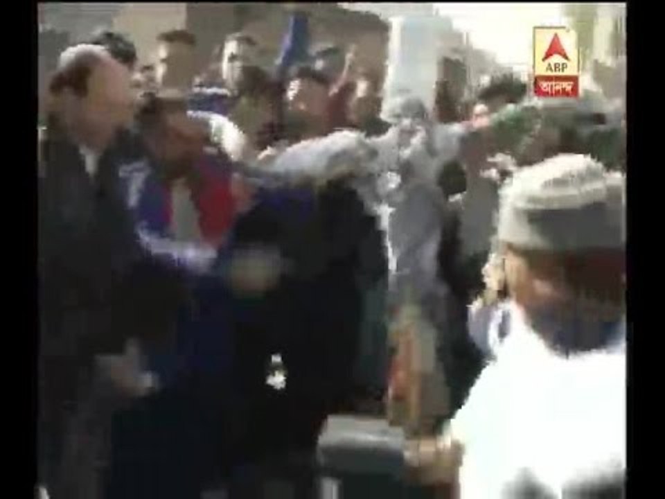 pathankot local people protest