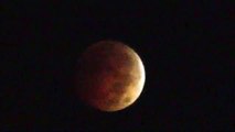 BLOOD MOON 2.0 : Rare lunar eclipse overlapping rising sun 10/8/new