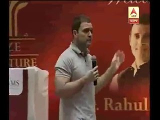 Dont put labels on anything: Rahul Gandhi