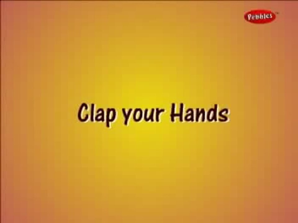 Clap Your Hands , English Nursery Rhymes| Nursery Rhymes & Kids Songs | Kids Education| animated nursery rhyme for children| Full HD